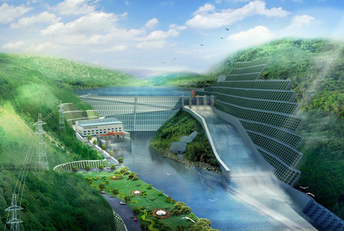 康保老挝南塔河1号水电站项目